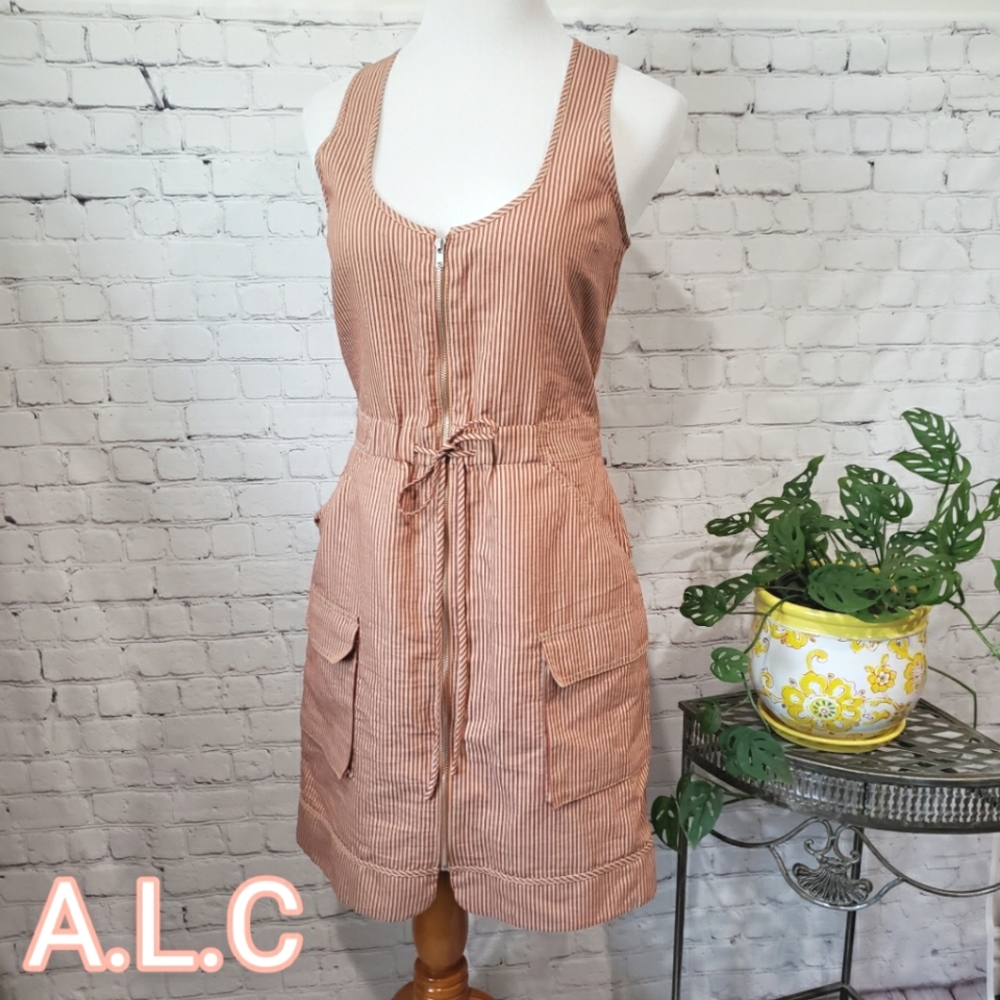 A.L.C Zipper On The Front Proto Sample Dress - image 1